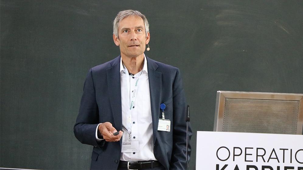 Frank Dzukowski, Leiter Vorstands-Stabsstelle Nachhaltigkeit u. Klimamanagement, UKE © Freitag