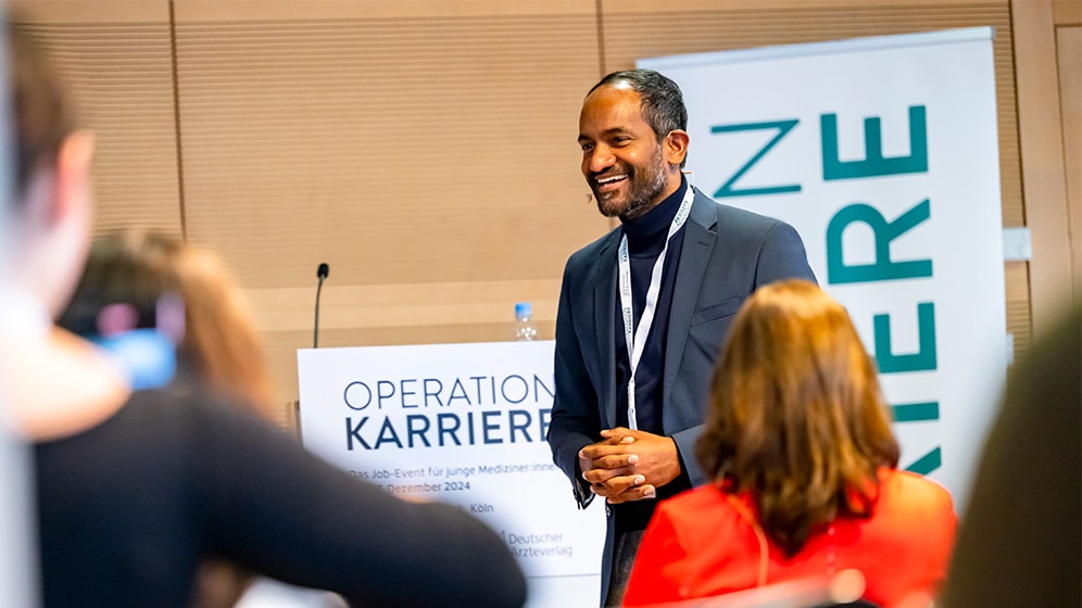 Dr. Umes Arunagirinathan, Herzchirurg und Buchautor © Oliver Wachenfeld